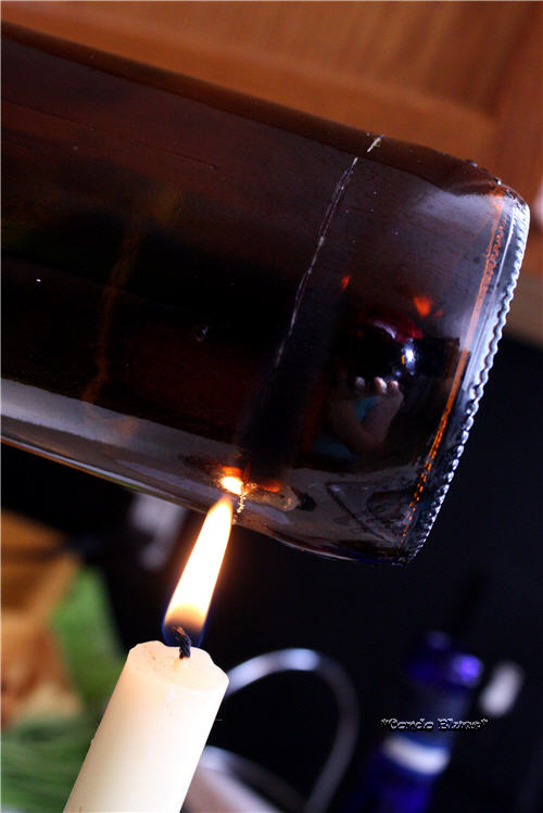 Condo Blues How to Cut a Glass Bottle Perfectly Every Time