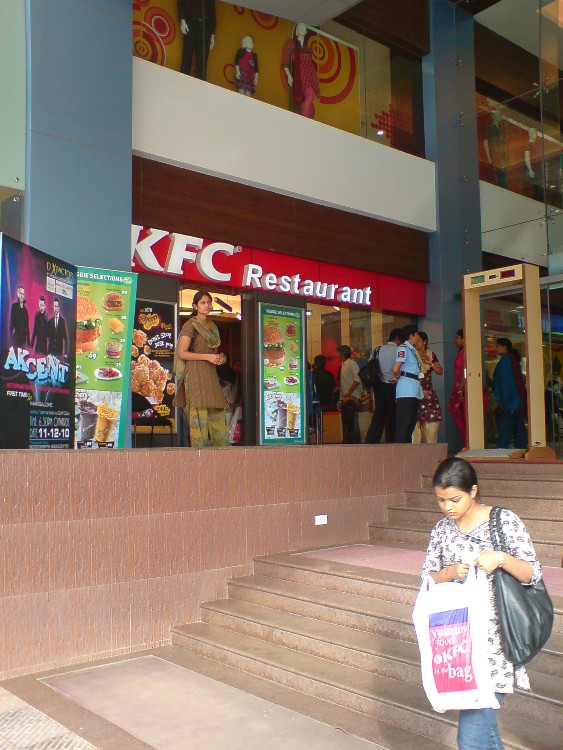 KFC in mangalore the new blogger