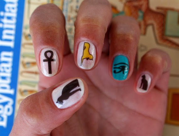 2. Ancient Egyptian Nail Art Designs - wide 10