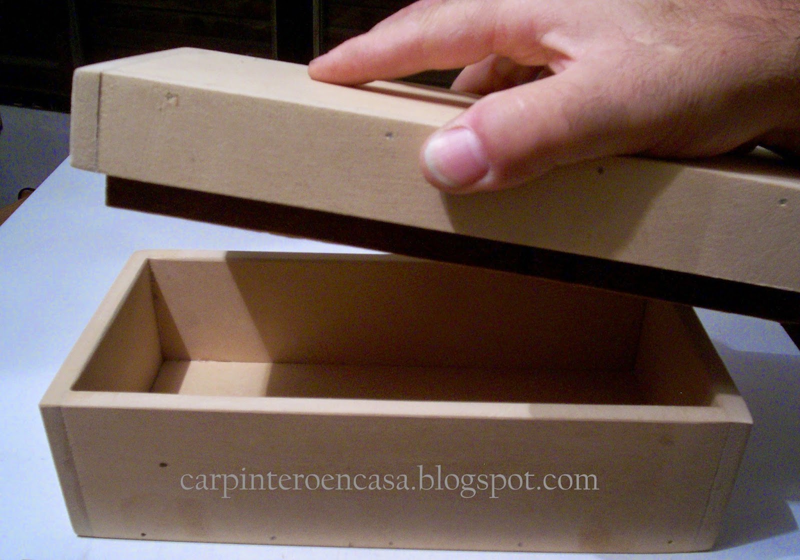 Carpintero en casa : CAJA DE MADERA (Parte 4)