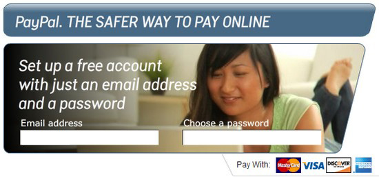 Akaun PayPal Tutorial Buka Akaun PayPal