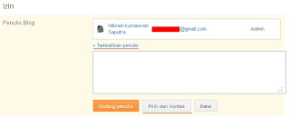 Penambahan Admin