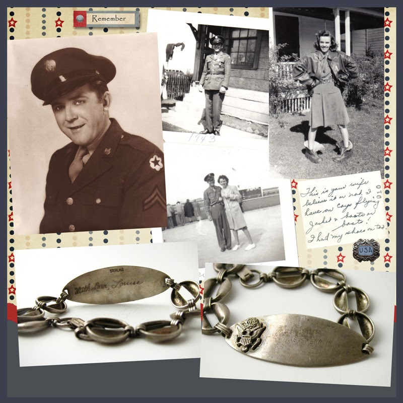 World War II Scrapbook Layout World War II Scrapbook Layout