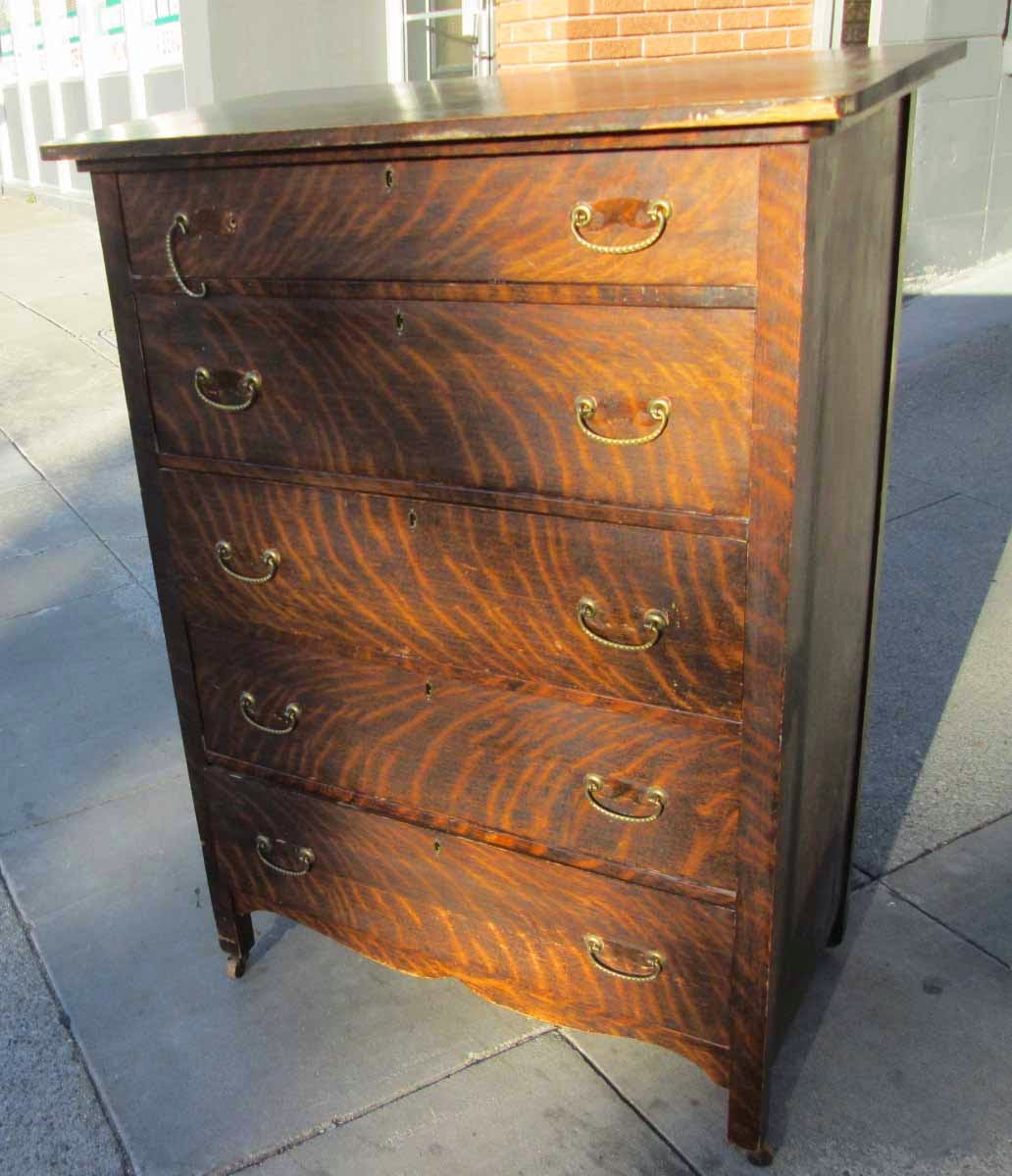 UHURU FURNITURE & COLLECTIBLES: SOLD Faux Tiger Oak Chest Of Drawers SOLD Faux Tiger Oak Chest of Drawers - $65 - UHURU FURNITURE & COLLECTIBLES: SOLD Faux Tiger Oak Chest Of Drawers