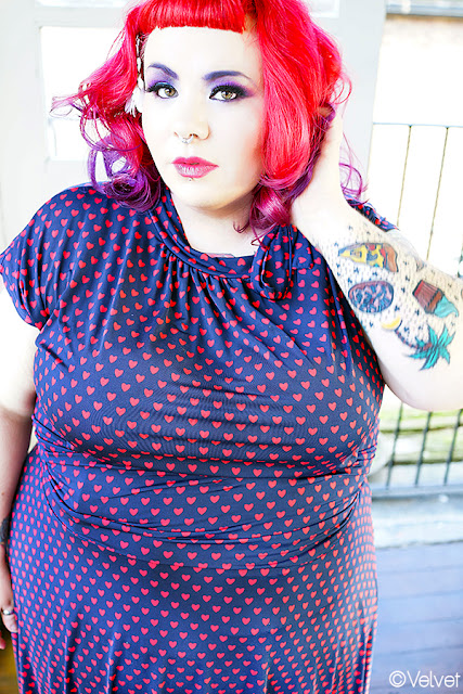 ruby thunder, Ruby Thunder, rubythunder.com, Velvet D'Amour, plus size alternative blogger, plus size blogger, fatshion