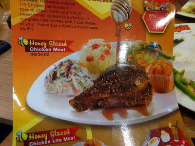 Kenny Rogers honey Glazed Chicken