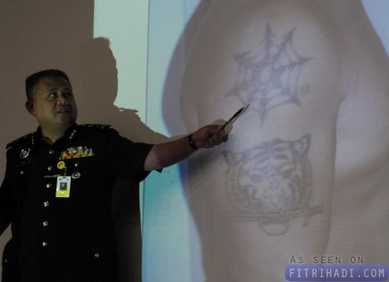 Gambar) Logo, Lambang & Aktiviti Kumpulan Kongsi Gelap Malaysia