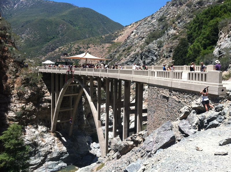 Bonnin Designs Bungee Jumping with Bungee America!