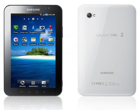 Galaxy on Samsung Galaxy Tab 2