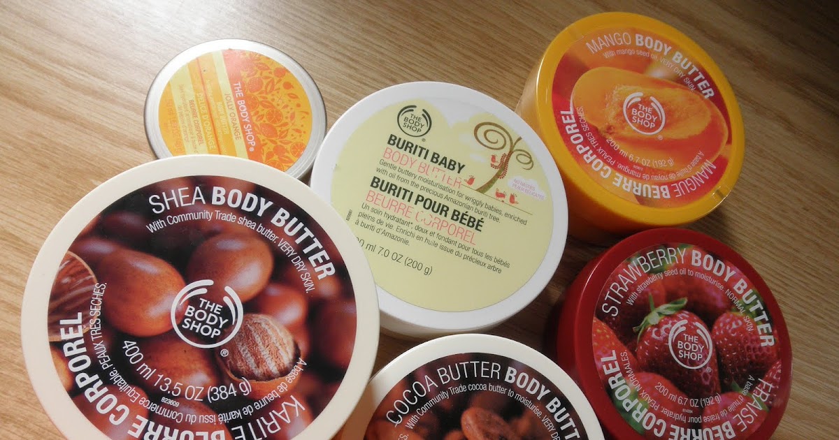 Make Me Pretty 101 Review Body Shop Body Butters