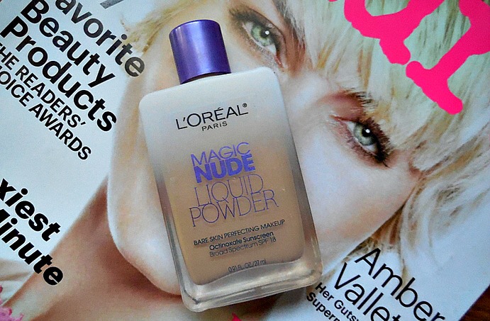 loreal magic nude liquid powder review