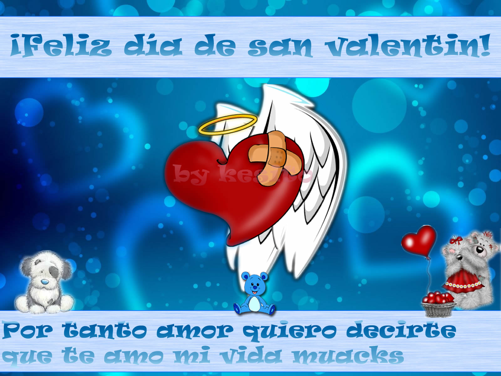 Tarjetas animadas gratis de Cumpleaños, San Valentín