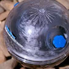 solar ball water sphere hamster portable potable device ergonomic drinking provides through power shaped ecofriend creates