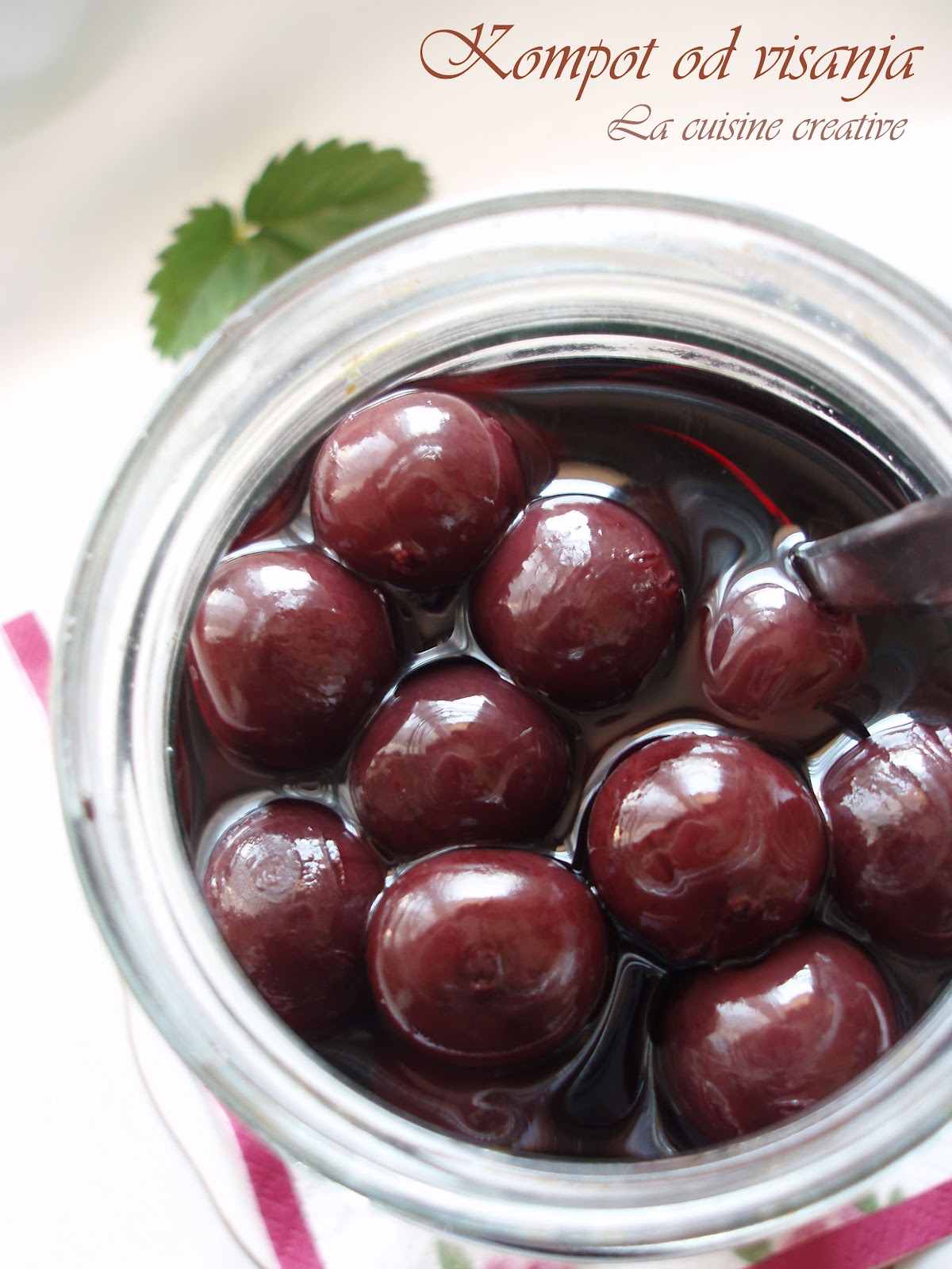 La cuisine creative Kompot od visanja