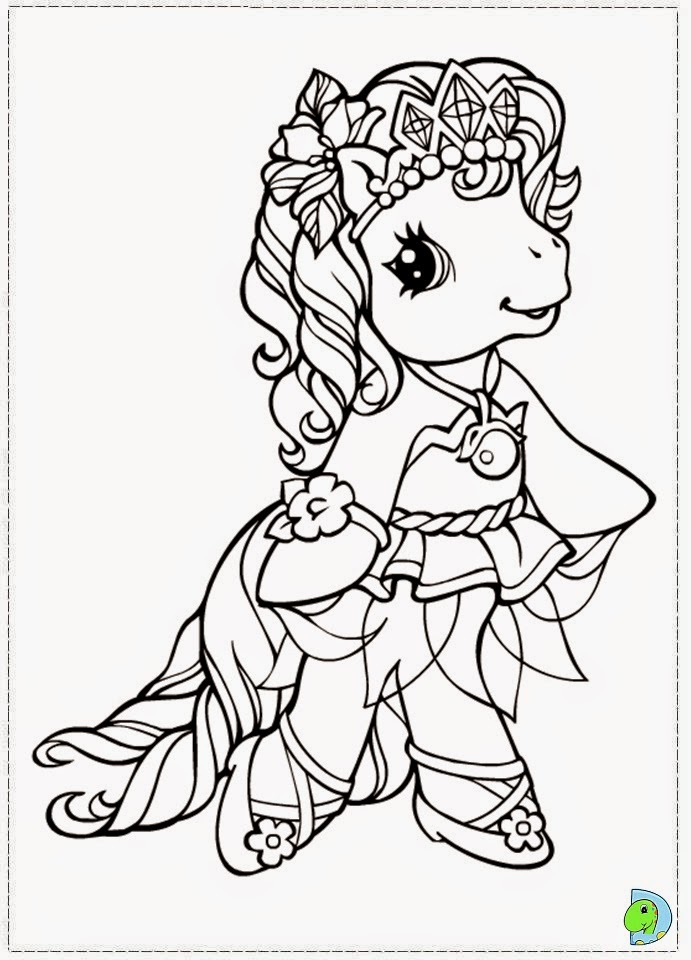 Coloriage A Imprimer De Poney