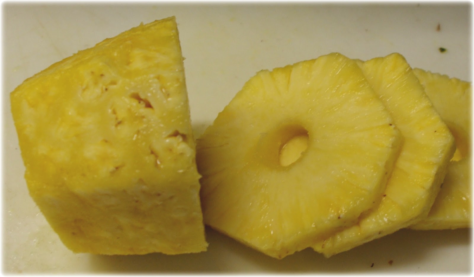 slices of pineapple