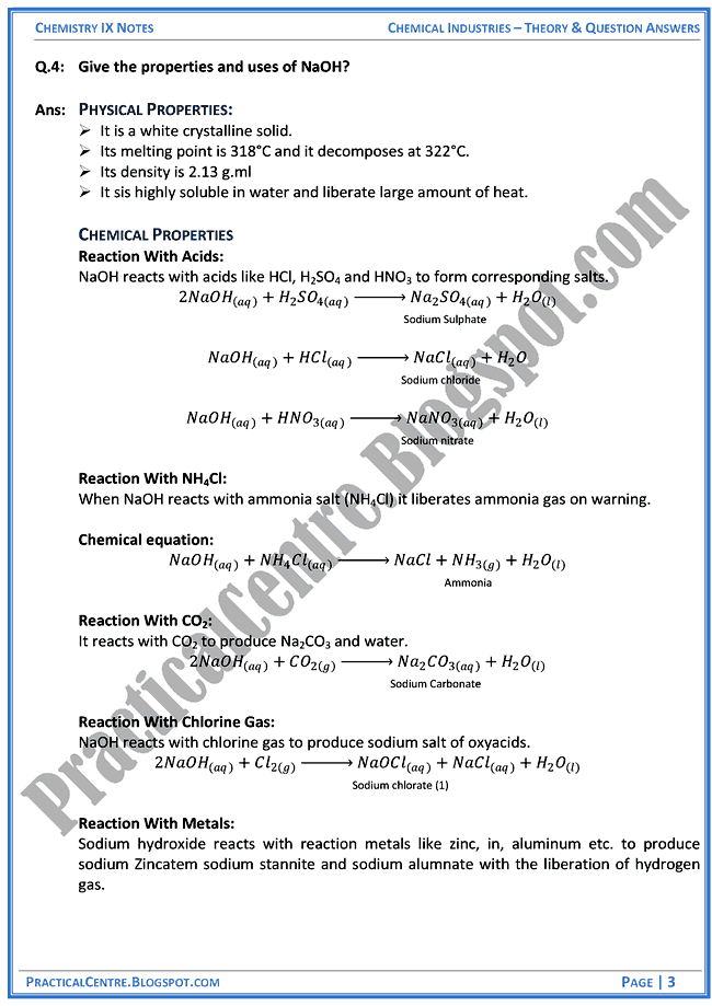 chemical-industries-theory-and-question-answers-chemistry-ix