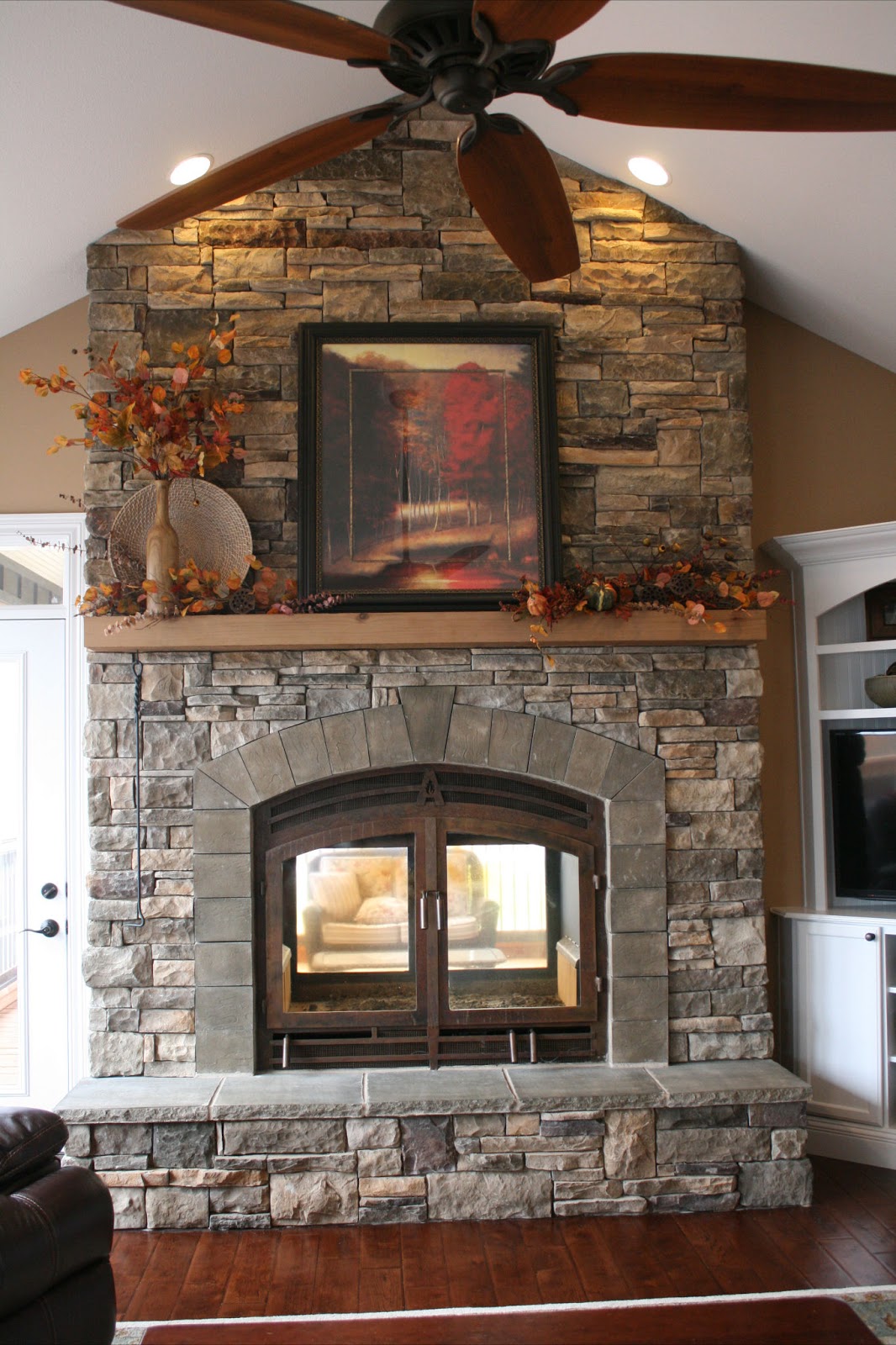 Acucraft Fireplaces Indoor Outdoor See Through Fireplace