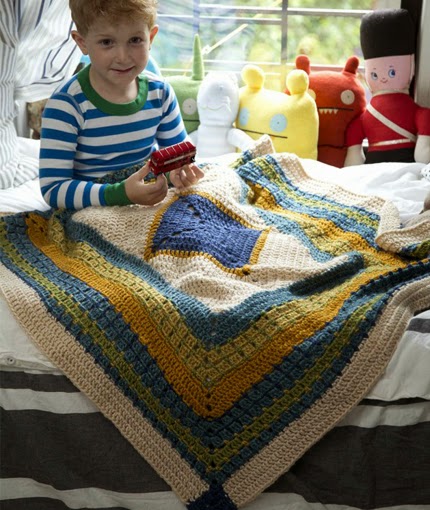The Little Boy Blue Blanket