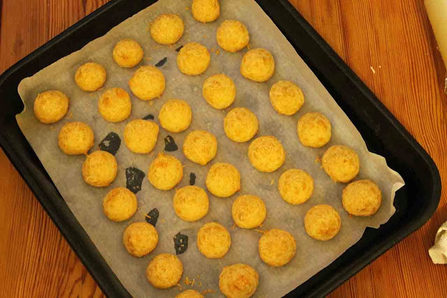 Gougeres, Bombitas De Queso
