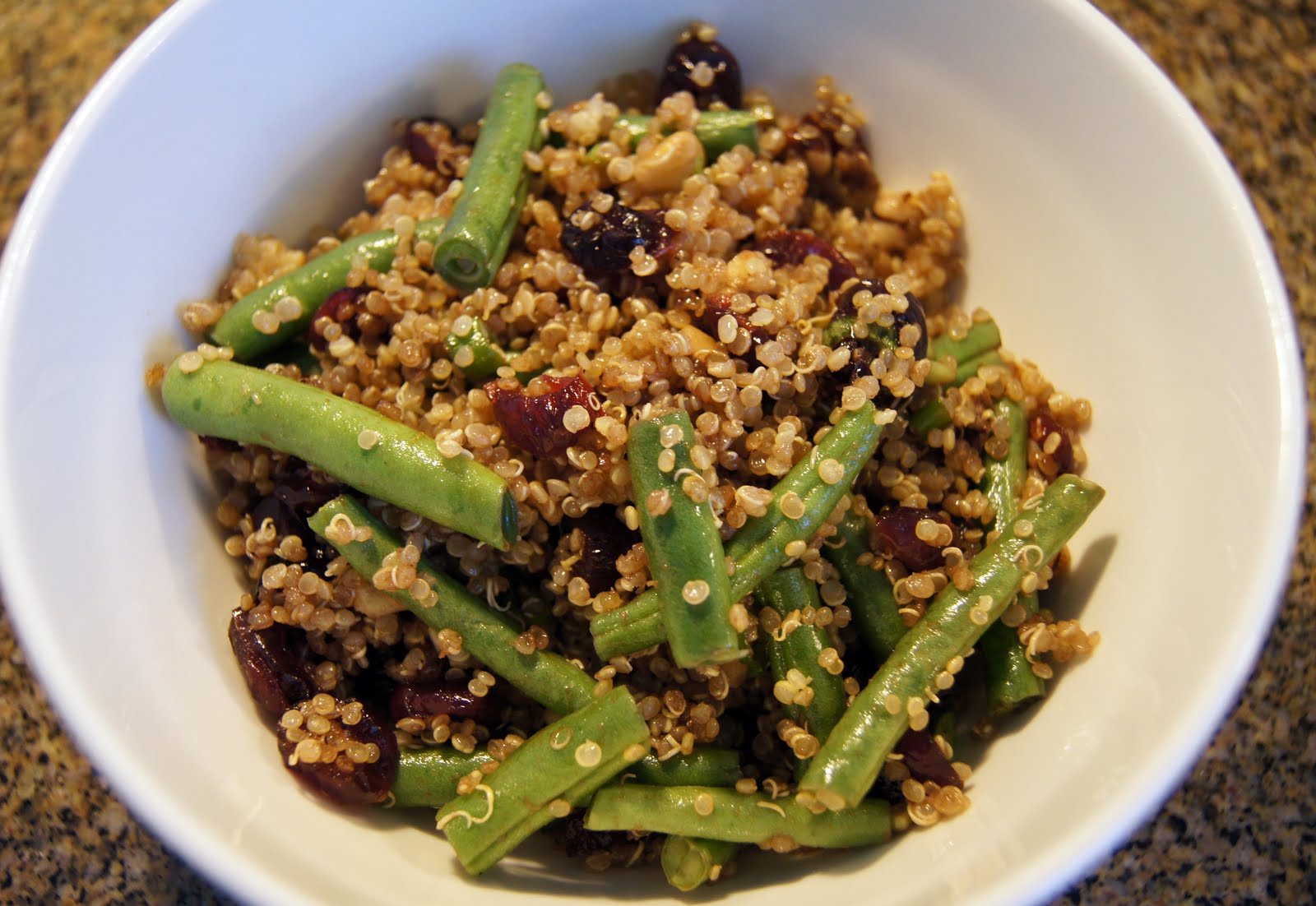 Love.Baby.Life. Cranberry Walnut Quinoa Salad
