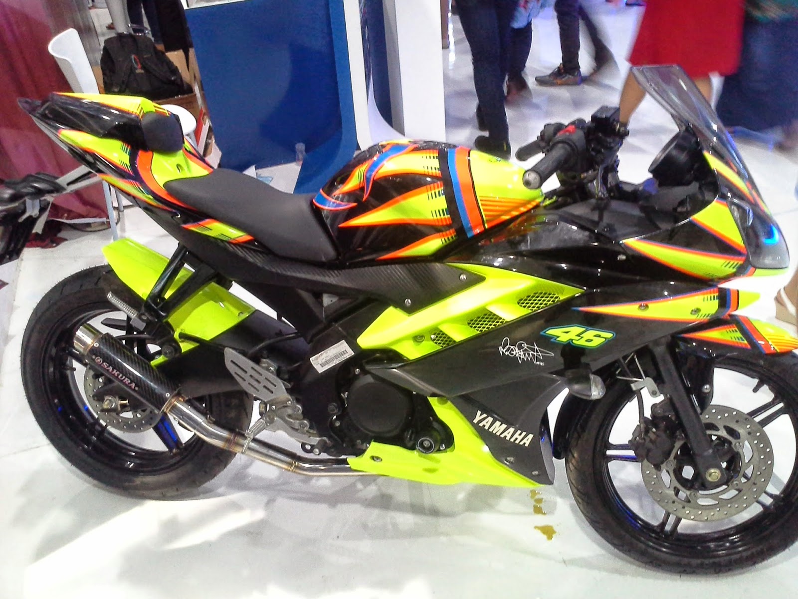 Motor Drag Ninja Stand Yamaha PRJ 2015