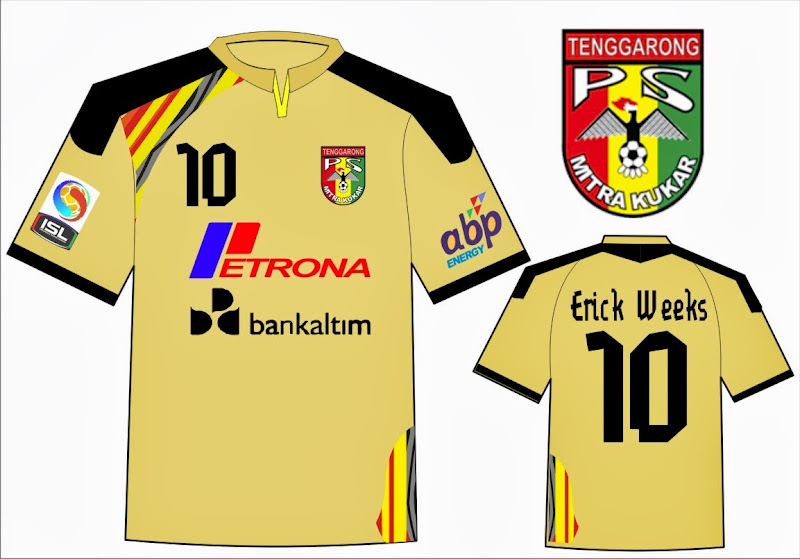 jual jersey Mitra Kukar Home 2014 title=