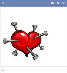 Chat Emoticon Facebook Spesial Love Symbol