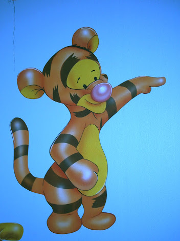 MURAL EN RECAMARA INFANTIL