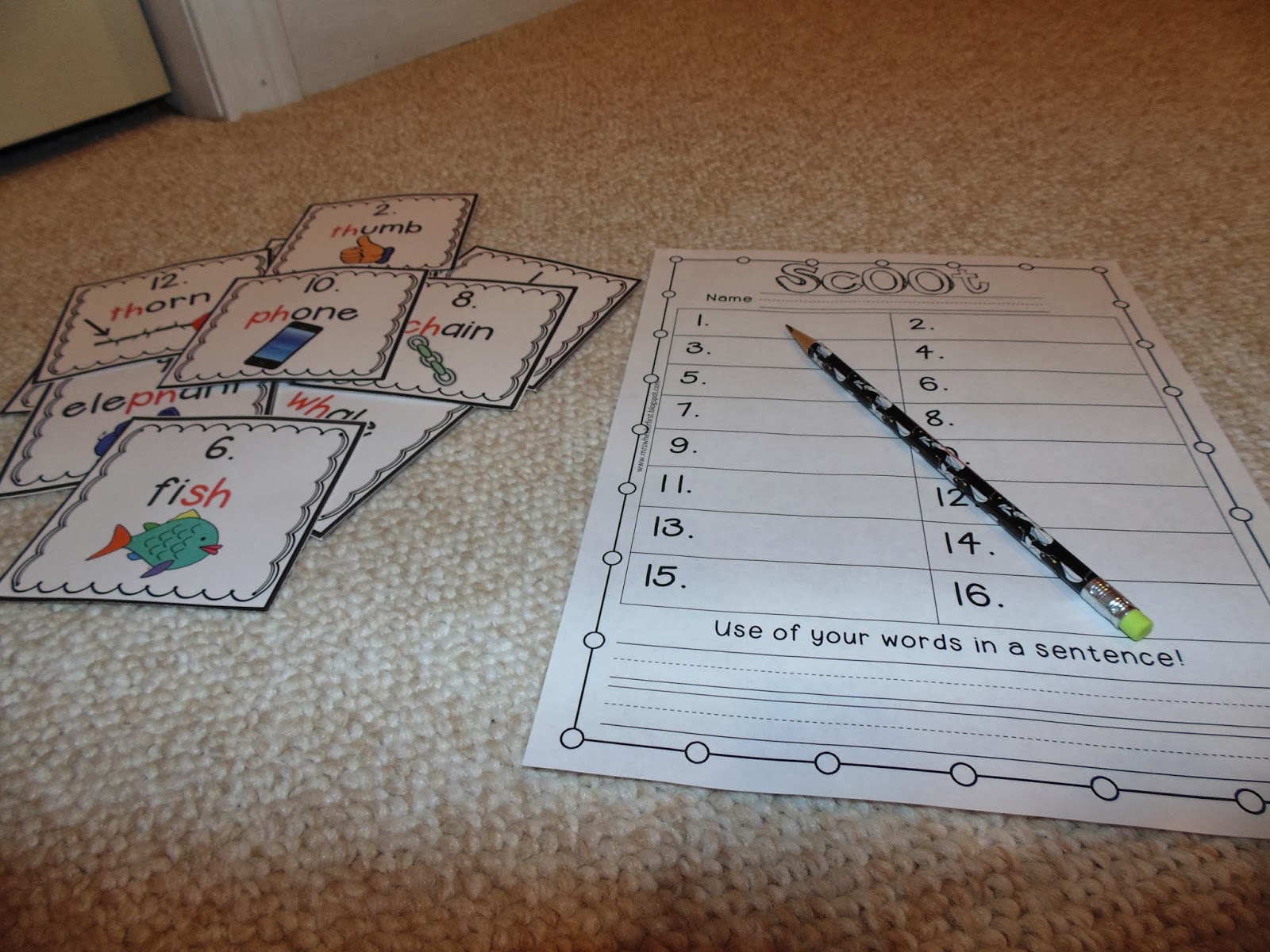 Mrs. Wheeler's First Grade Tidbits: Chunking Words