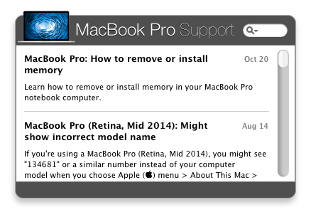 MacBook Pro Support