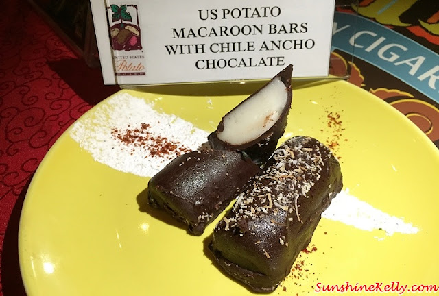 US Potato Culinary Festival Kuala Lumpur 2015, US Potato, Sheraton Imperial Hotel, Kuala Lumpur, Macaroon Bars, Chile Ancho Chocolate, 