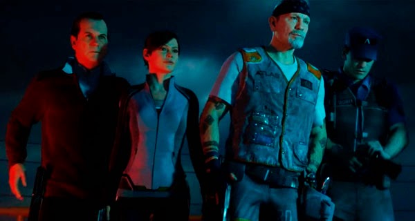 John Malkovich y Rose McGowan vs Exo-Zombies John Malkovich y Rose McGowan vs Exo-Zombies