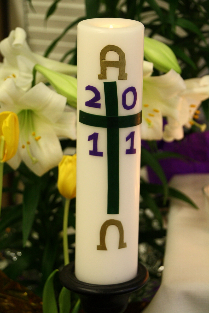 Thoughts from the Sheepfold The Paschal Candle