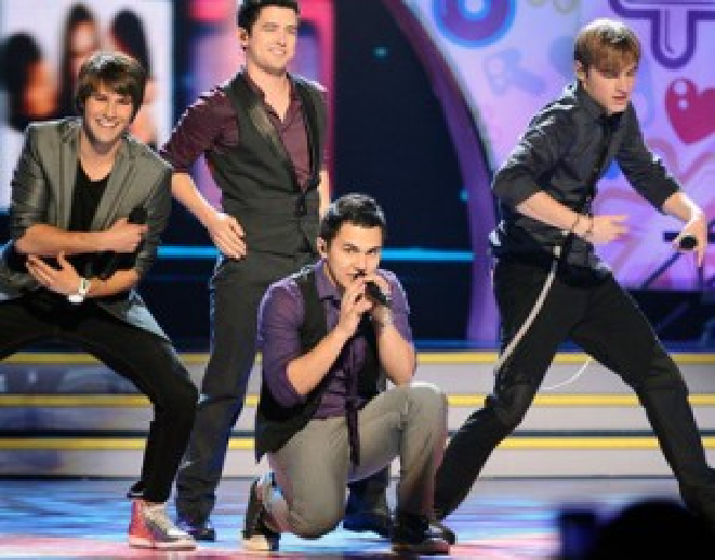 Big Time Rush en los Kids Choice Awards 2011