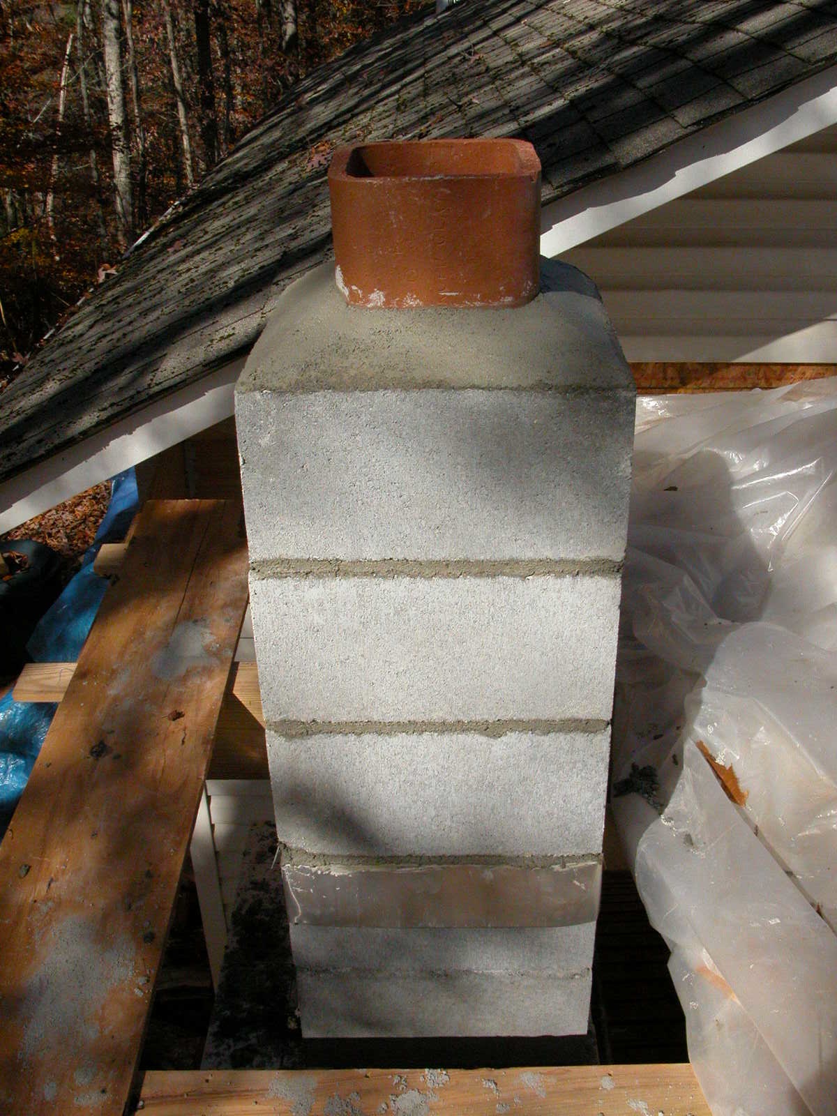 Kiln Project Building The Chimney