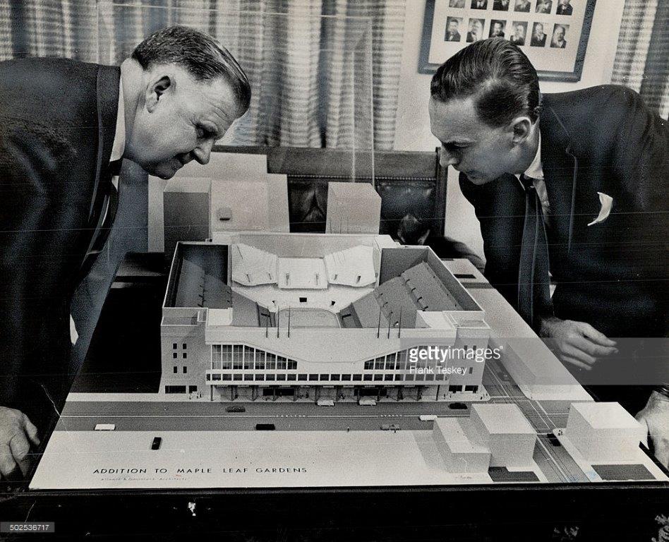 50 Year Old Maple Leaf Gardens Architectural Model