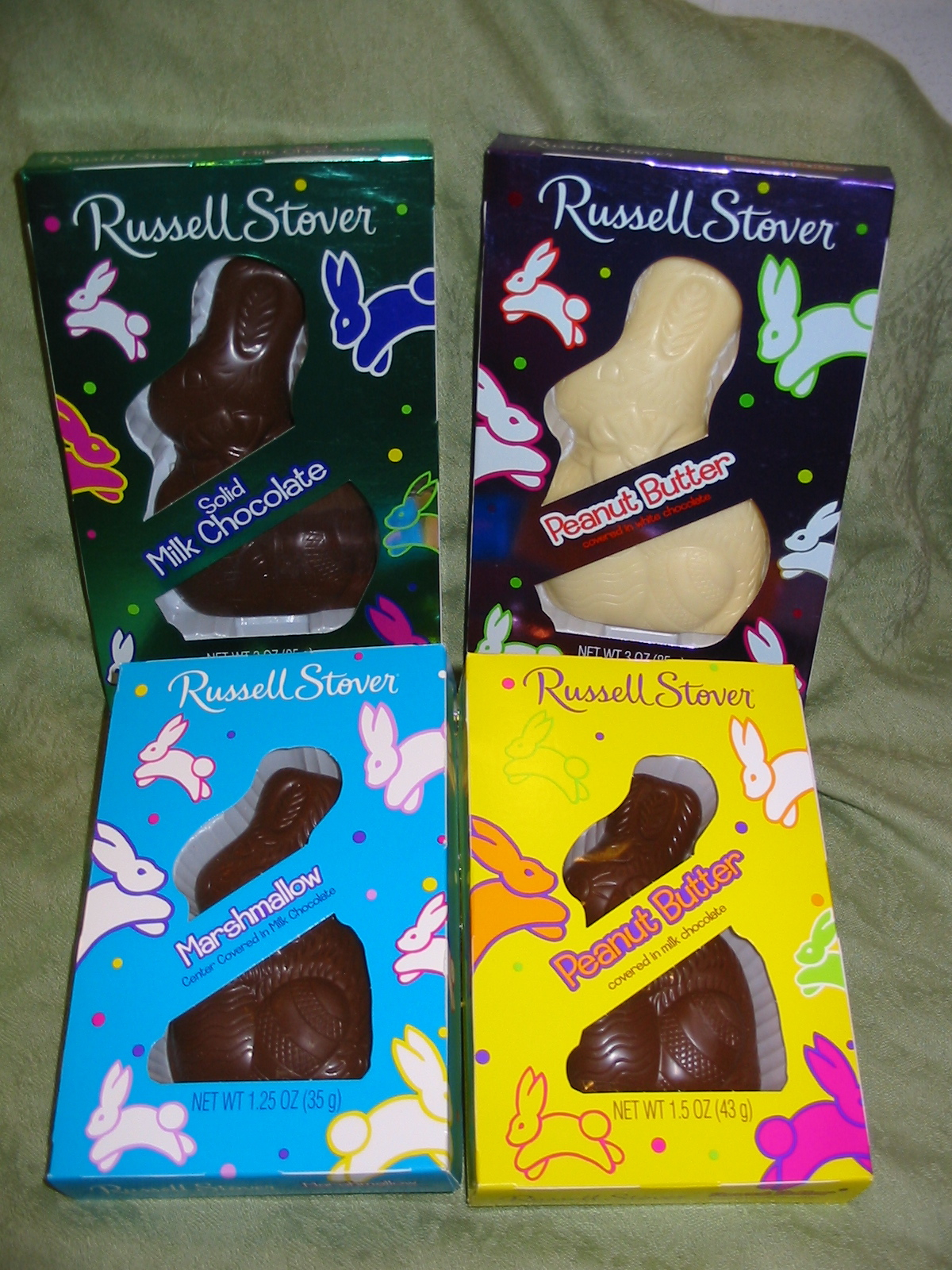 The Chocolate Cult Russell Stover Bunnies