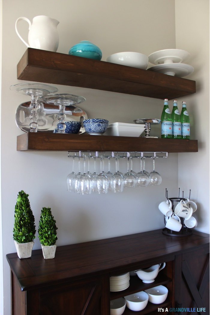 It's A Grandville Life DIY Floating Shelves