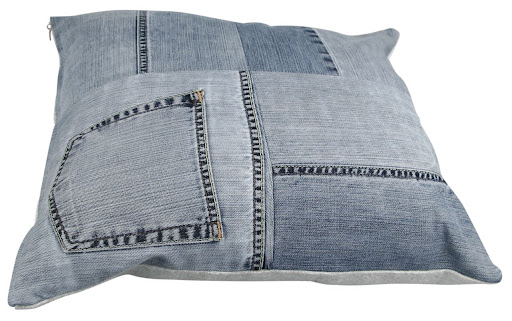 Pudebetræk - vintage denim © House of Bæk & Kvist www.houseofbk.com