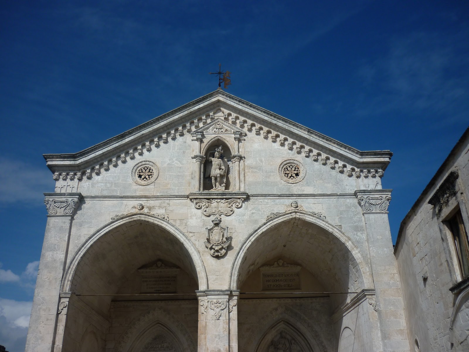 holy trip Saint Michael's Cave, Gargano, Puglia, Italy