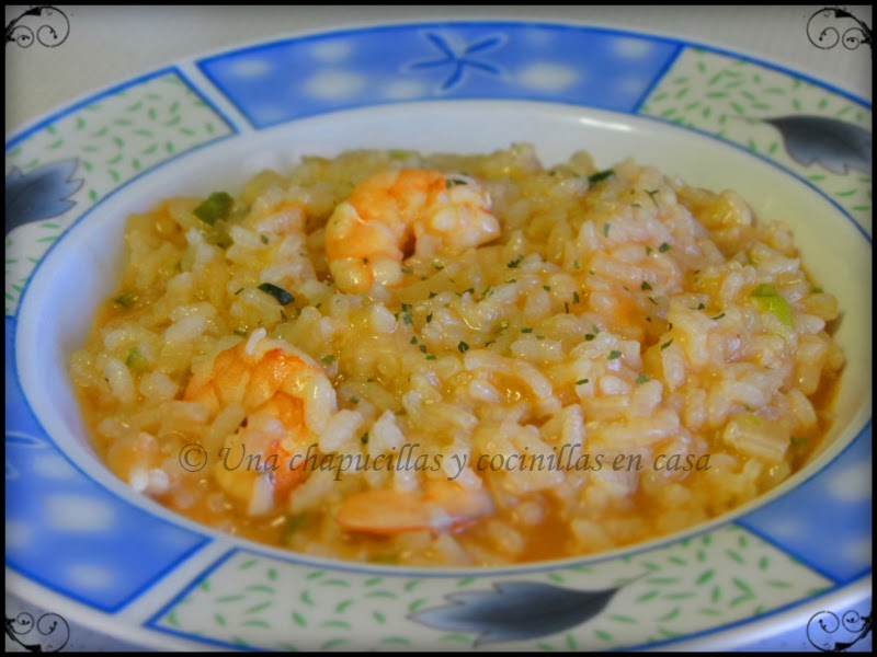 Arroz Caldoso Con Langostinos