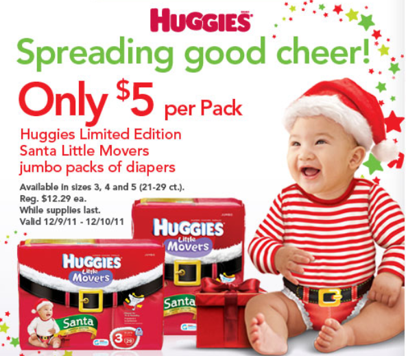 Living Laughing Saving Saving Huggies Santa Diapers As Low As 3