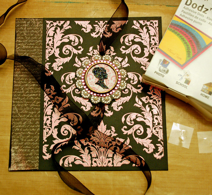 SCRAPS of (my) Life JustRite Grand Damask Notebook