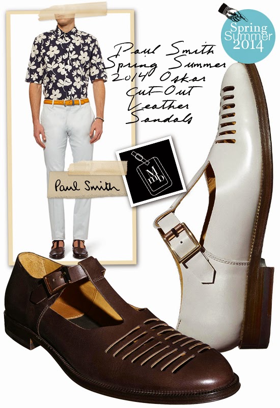 paul smith leather sandals