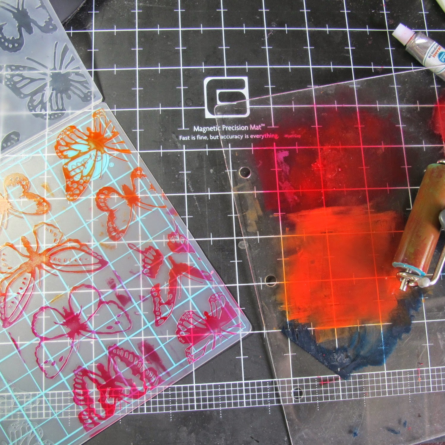 DIY Letterpress At Home With your Embossing Folders and Clear Stamps!