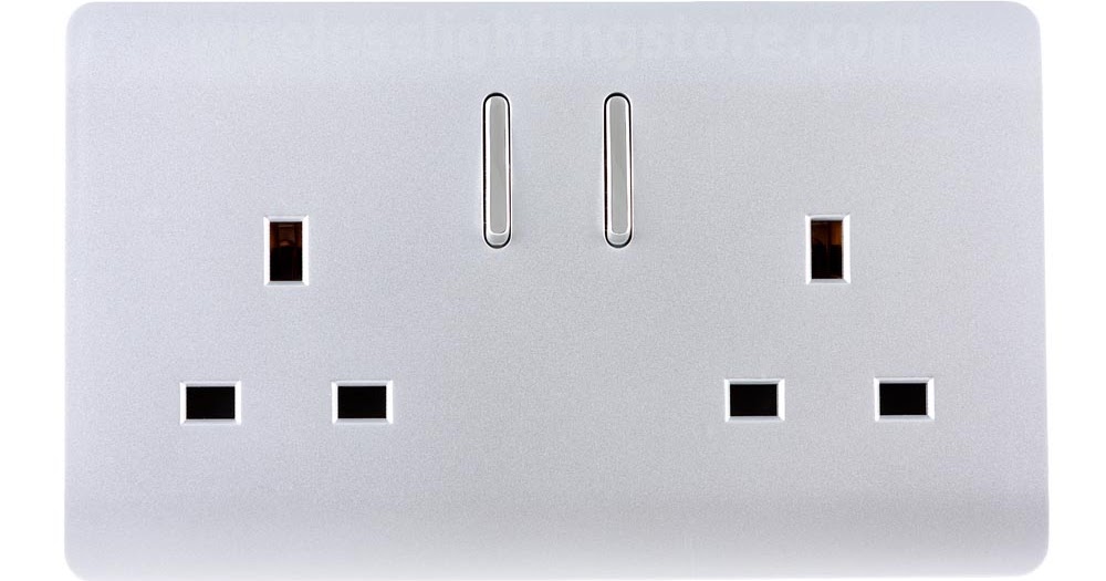 Wireless Lighting Store Trendi Stylish Designer Plastic with Chrome