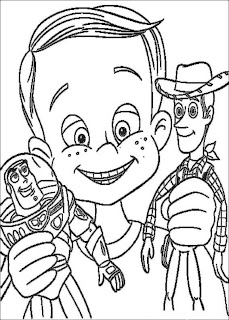 toy story 3 coloring pages printable