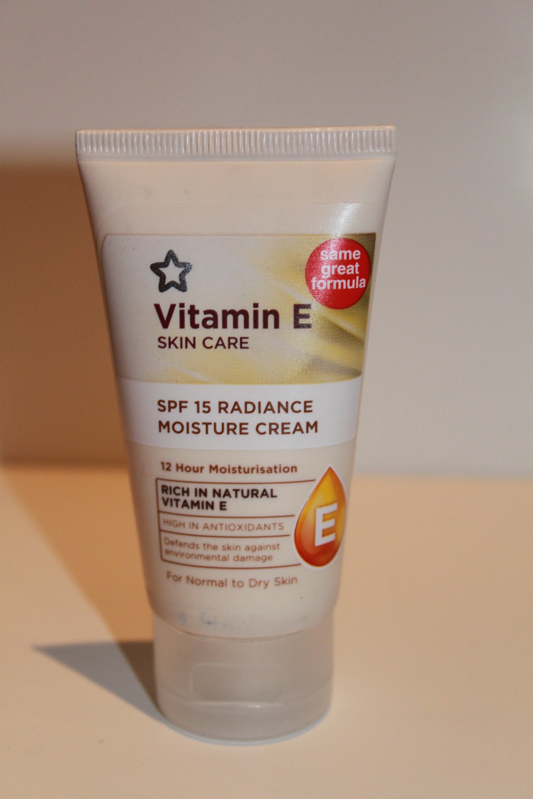 BeautyH2T Superdrug Vitamin E Radiance Cream