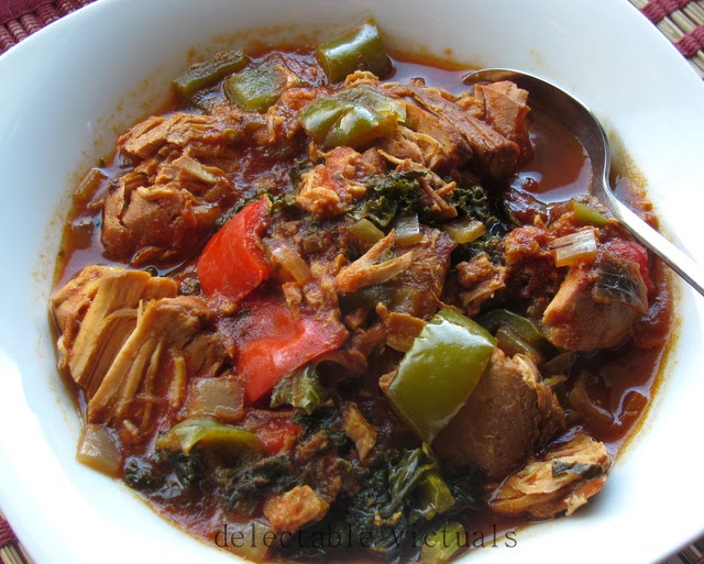 Delectable Victuals Crockpot Chicken Stew